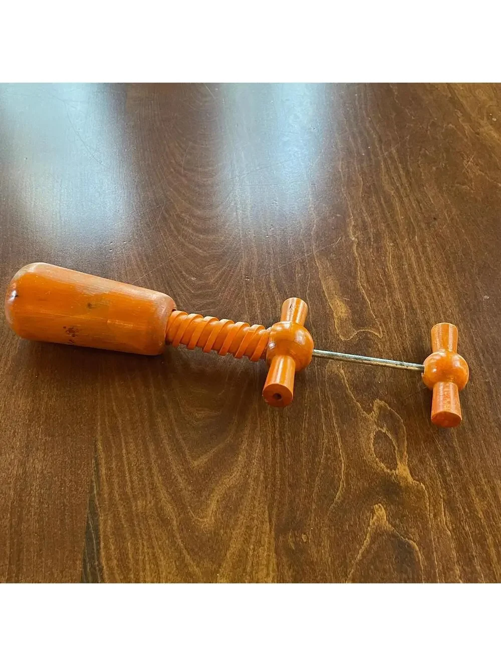 MCM Wooden Corkscrew